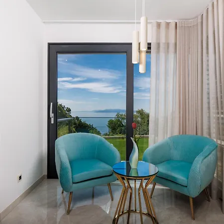 Luxury Vin With Pool & Sea View Matulji